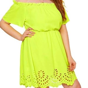 Women's Plus Size Off The Shoulder Dresses